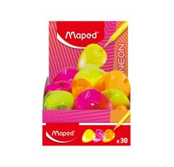 Sacapuntas maped plastico igloo 1 uso neon