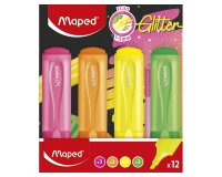 Rotulador maped fluorescente glitter colores surtidos