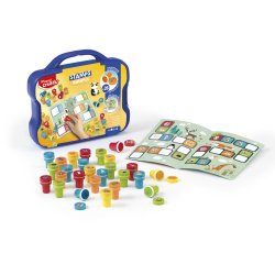 Juego maped creativ textur art sello animales maletin de 26 unidades