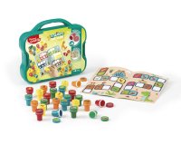 Juego maped creativ textur art sello dinosaurios maletin de 26 unidades