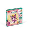 Juego maped creativ pinta por numeros gato/conejo