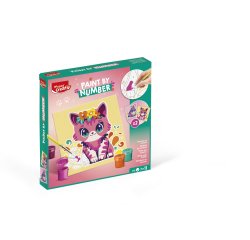 Juego maped creativ pinta por numeros gato/conejo