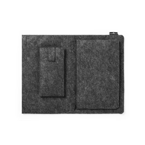Funda para portatil durable multibag 16,4\" effect color antracita 320x420x50 mm