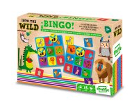 Bingo shuffle infantil into the wild