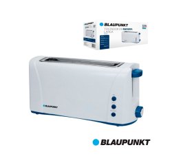 Tostador blaupunkt boca ancha 220v-1000w termostato 6 niveles boton parada color blanco