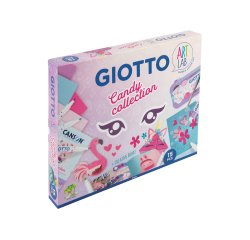 Set creativo giotto art lab candy collection 15 piezas