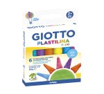 Plastilina giotto fluor caja de 6 unidades colores surtidos