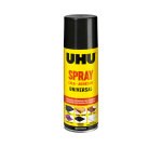 Pegamento uhu spray adhesivo 3 en 1 permanente bote de 200 ml
