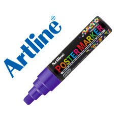 Rotulador artline poster marker epp-6 punta redonda 6 mm color violeta