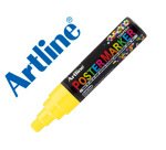 Rotulador artline poster marker epp-6 punta redonda 6 mm color amarillo