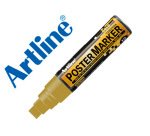 Rotulador artline poster marker epp-12 punta rectangular 12 mm color oro
