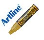 Rotulador artline poster marker epp-12 punta rectangular 12 mm color oro