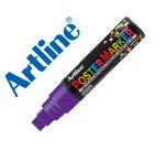 Rotulador artline poster marker epp-12 punta rectangular 12 mm color violeta