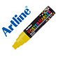 Rotulador artline poster marker epp-12 punta rectangular 12 mm color amarillo