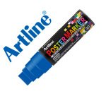 Rotulador artline poster marker epp-20 punta rectangular 20 mm color azul