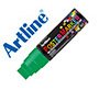 Rotulador artline poster marker epp-20 punta rectangular 20 mm color verde fluor