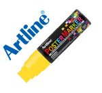 Rotulador artline poster marker epp-20 punta rectangular 20 mm color amarillo fluor