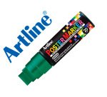 Rotulador artline poster marker epp-20 punta rectangular 20 mm color verde