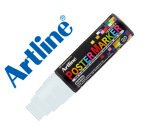 Rotulador artline poster marker epp-20 punta rectangular 20 mm color blanco