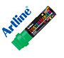 Rotulador artline poster marker epp-30 punta rectangular 30 mm color verde fluor