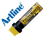 Rotulador artline poster marker epp-30 punta rectangular 30 mm color oro