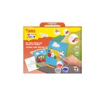 Juego jovi play&fun pinta con arena de colores vehiculos