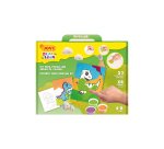 Juego jovi play&fun pinta con arena de colores dinosaurios