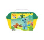 Juego jovi play&fun plastilina cofre jurassic