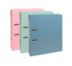 Archivador de palanca exacompta autentik carton reciclado din a4+ lomo 80 mm colores surtidos