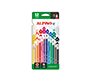 Lapices de colores alpino up mina premium caja de 12 unidades colores surtidos