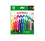 Rotulador alpino up punta 1 mm caja de 12 unidades colores surtidos