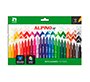 Rotulador alpino up punta 1 mm caja de 24 unidades colores surtidos