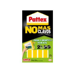 Cinta doble cara pattex pega y despega no mas clavo blister de 10 unidades