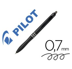 Boligrafo pilot frixion ball plus borrable 0,7 mm punta media negro
