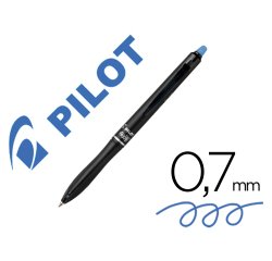 Boligrafo pilot frixion ball plus borrable 0,7 mm punta media azul