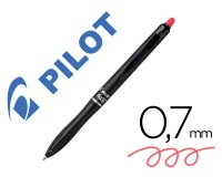Boligrafo pilot frixion ball plus borrable 0,7 mm punta media rojo