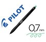 Boligrafo pilot frixion ball plus borrable 0,7 mm punta media verde