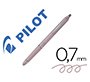 Boligrafo pilot frixion zone borrable 0,7 mm punta media rosa