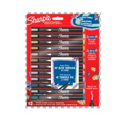 Rotulador sharpie acrilico earth tones blister de 12 unidades colores surtidos