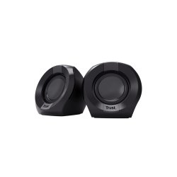 Altavoces trust polo 2.0 4w usb control de volumen color negro