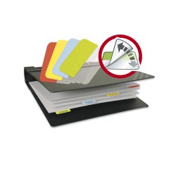 Banderitas separadoras rigida djois removible 12x40 mm pack de 48 unidades colores surtidos