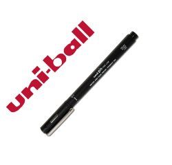 Rotulador uniball pin calibrado micrometrico 0,1 mm color negro
