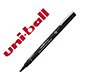 Rotulador uniball pin calibrado punta biselada 3 mm color negro