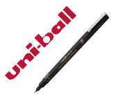 Rotulador uniball pin 500ef punta pincel flexible color negro