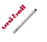 Rotulador uniball pin br-200 punta de pincel fino gris claro