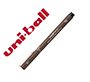 Rotulador uniball pin br-200 punta de pincel fino sepia