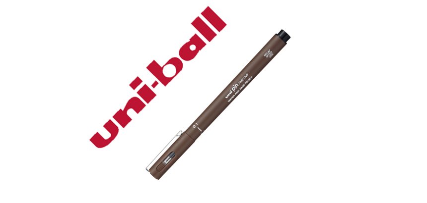 Rotulador uniball pin calibrado micrometrico 0,5 mm color sepia
