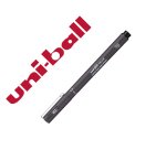 Rotulador uniball pin calibrado micrometrico 0,5 mm color gris oscuro