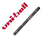 Rotulador uniball pin calibrado micrometrico 0,5 mm color gris oscuro