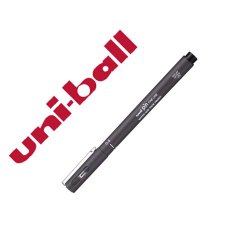 Rotulador uniball pin calibrado micrometrico 0,5 mm color gris oscuro